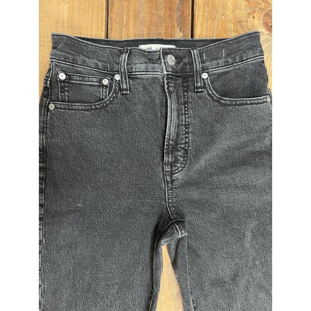 Madewell The Perfect Vintage Jean In Lunar‎ Wash Black Women's Size 24